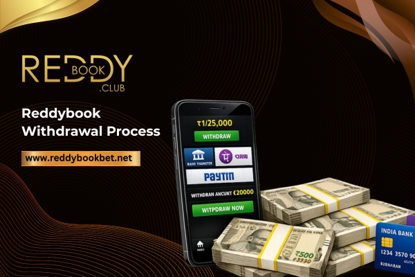 Reddybook withdrawal process